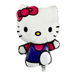 18" Kitty Theme Printed Foil Balloon