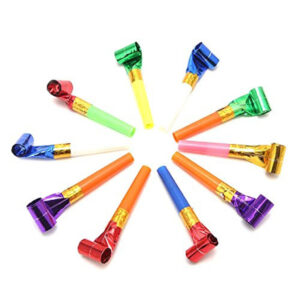 Multicolor Party Blowouts