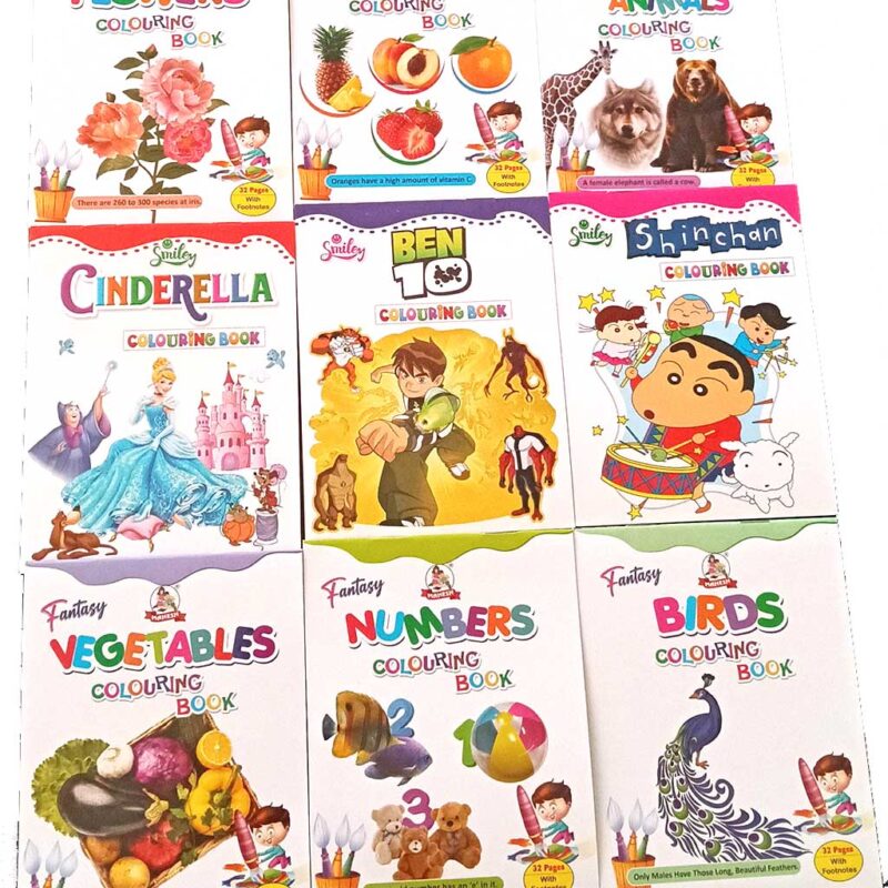 Small Coloring Book Pack