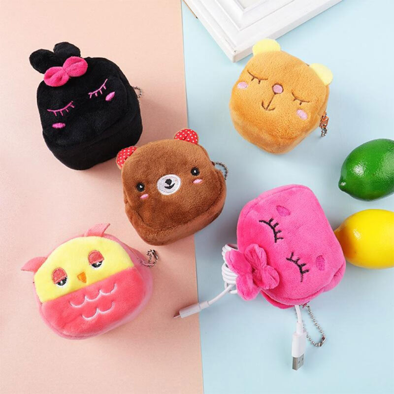 Cute Plush Coin Purse Assorted