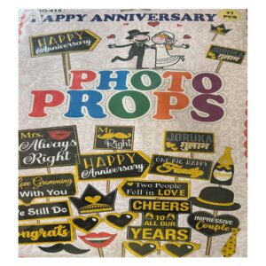 Happy Anniversary Photo Props