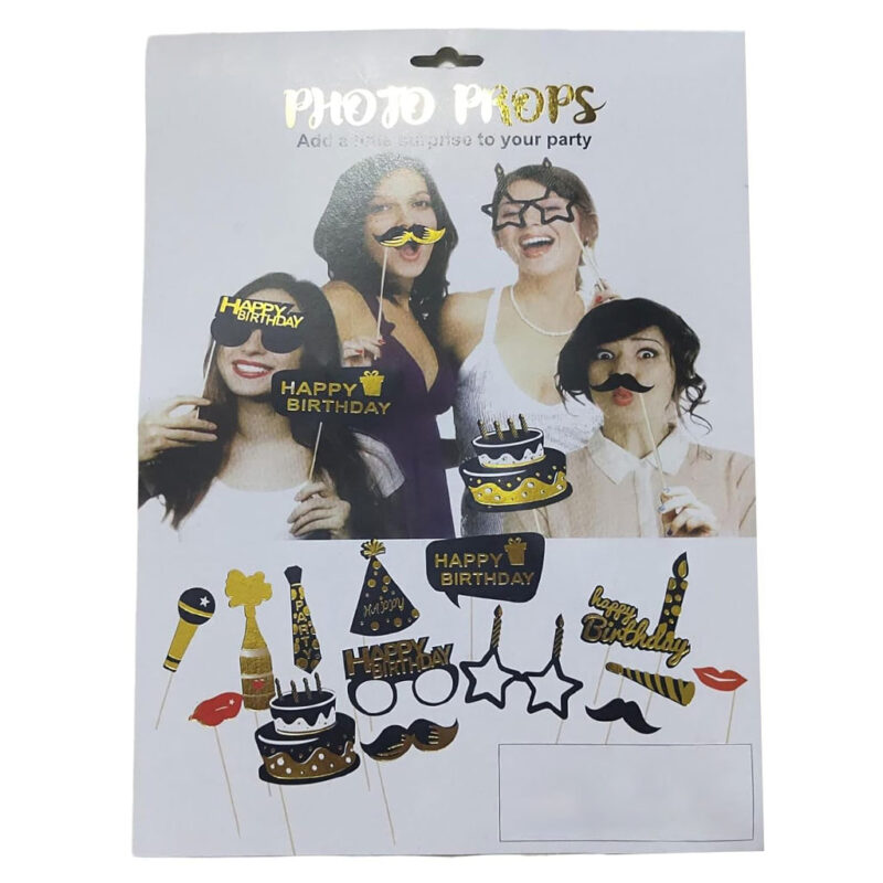 Happy Birthday Photo Props Premium