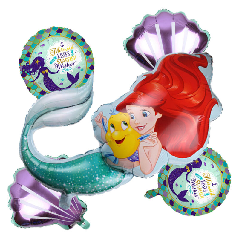 Mermaid 5 in1 Foil Balloon