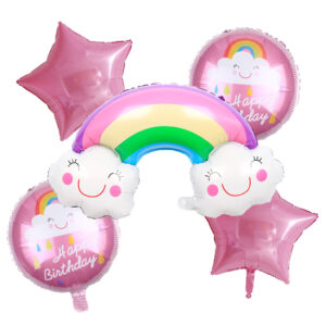 Rainbow - 5 in 1 Foil Balloon