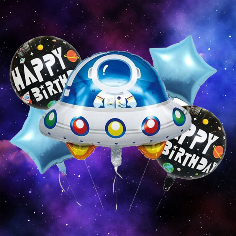 Space 5 in1 Foil Balloon Premium A